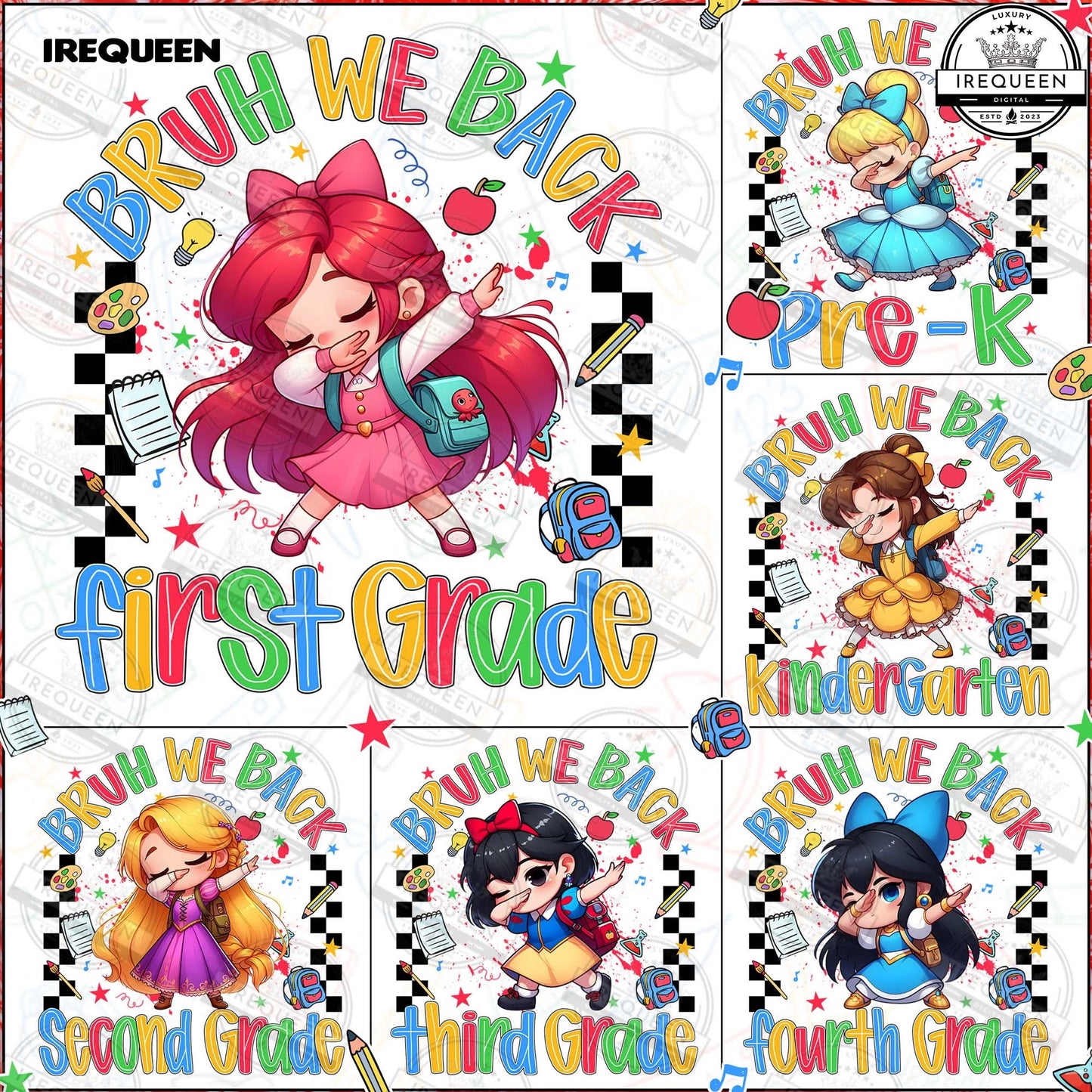 1017-Back to School Princesses