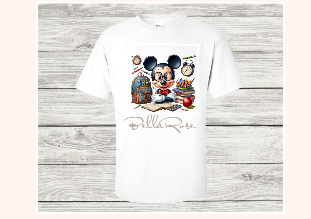 1004-Character Back To School Shirts