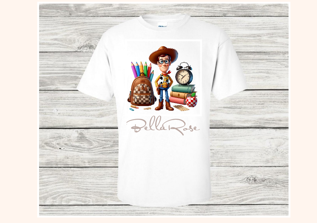 1004-Character Back To School Shirts