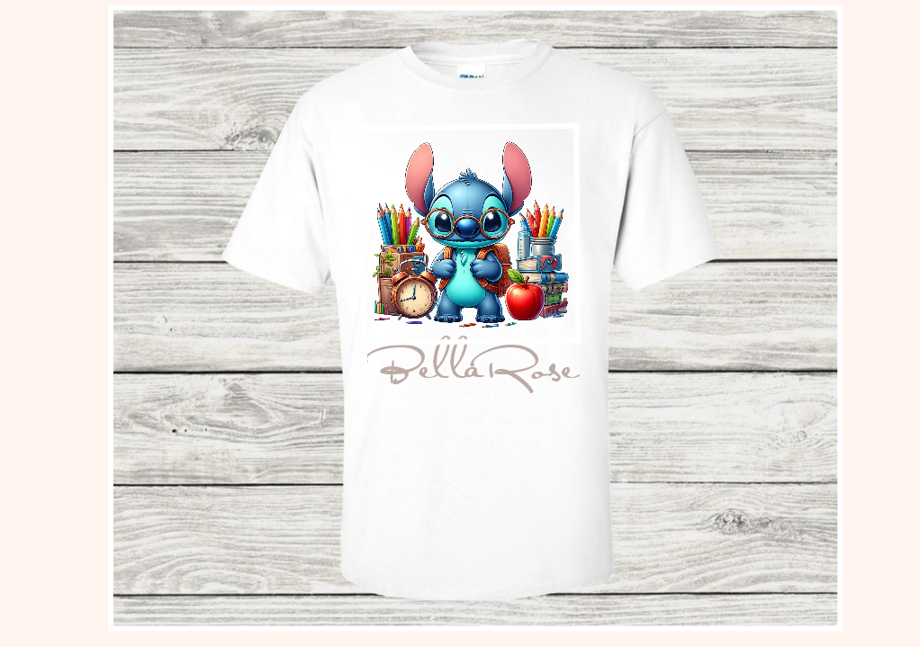 1004-Character Back To School Shirts