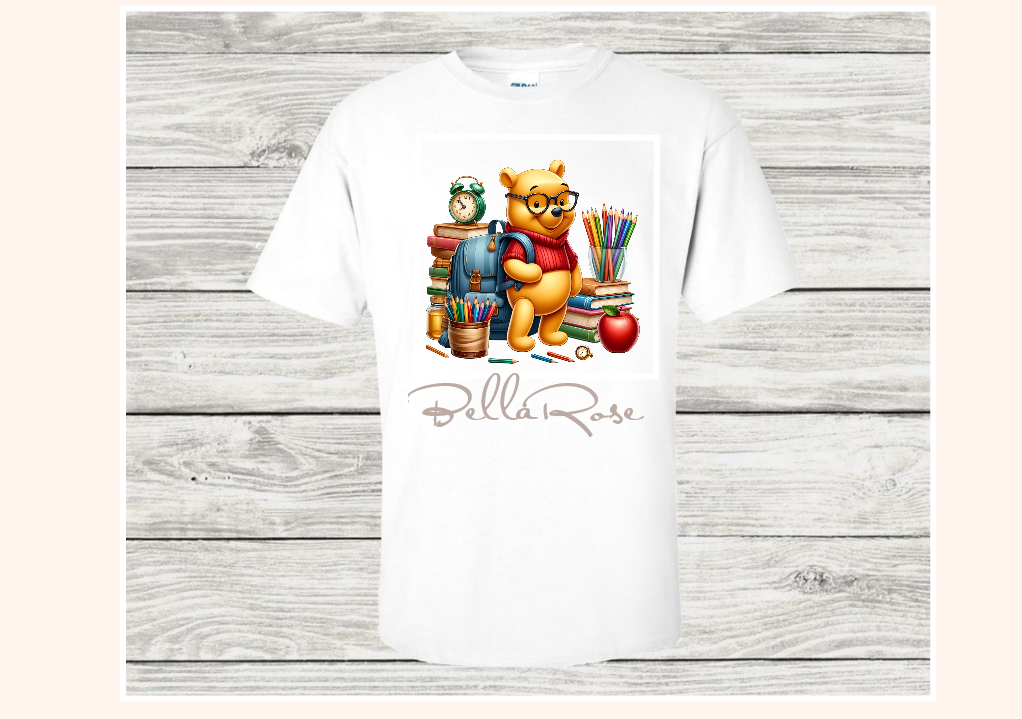 1004-Character Back To School Shirts