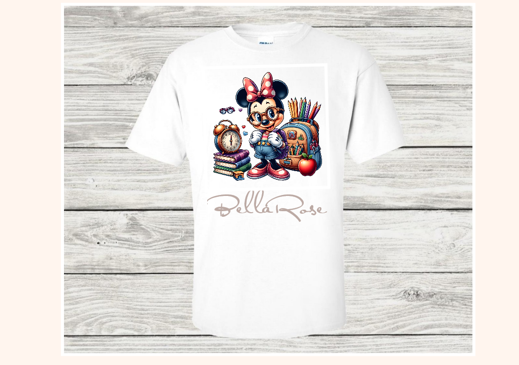 1004-Character Back To School Shirts